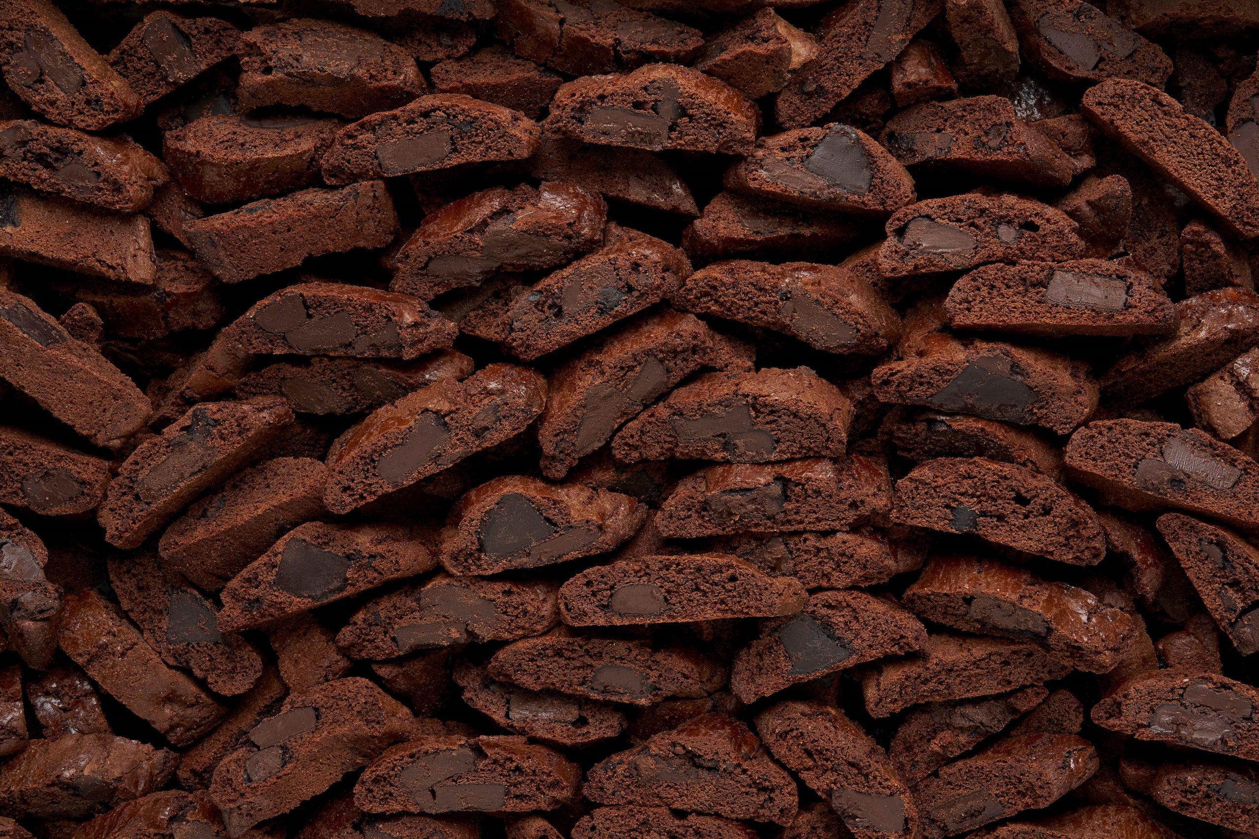 A multitude of chocolate biscuits by Fratelli Lunardi