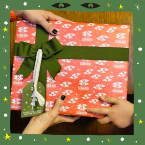 The delivery of a gift by Fratelli Lunardi