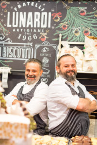 Massimiliano and Riccardo Lunardi in their Bakery